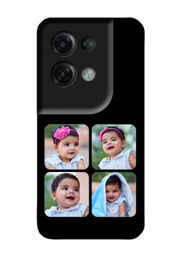 Oppo Reno 8 Pro 5G Photo Printing on Glass Case - Multiple Pictures Design