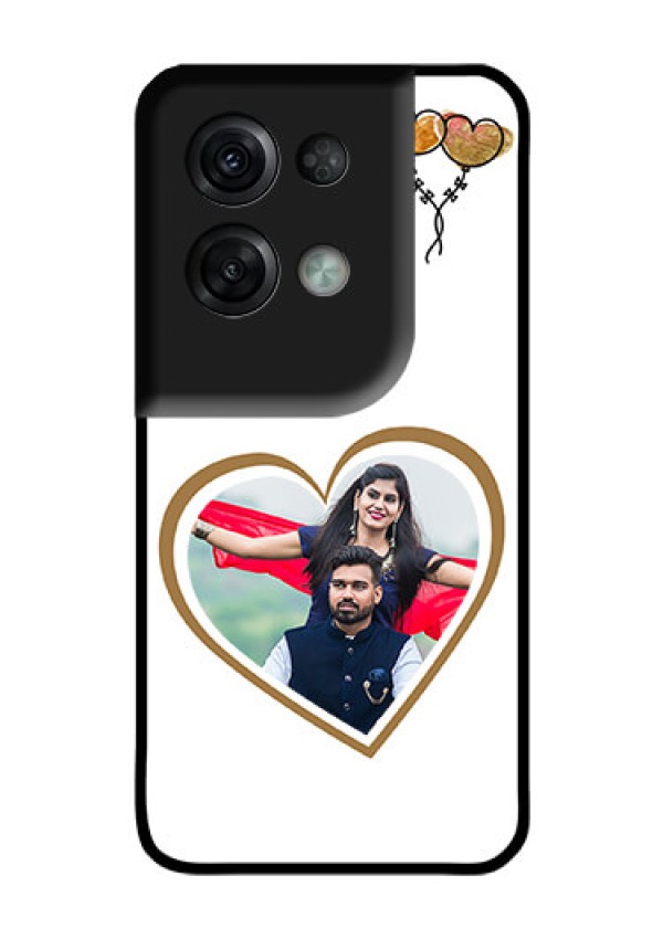 Oppo Reno 8 Pro 5G Custom Glass Mobile Case - You & Me Design