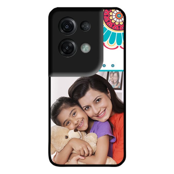 Oppo Reno 8 Pro 5G Custom Glass Phone Case - Flower Design