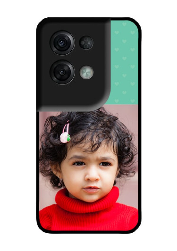 Oppo Reno 8 Pro 5G Custom Glass Phone Case - Lovers Picture Design