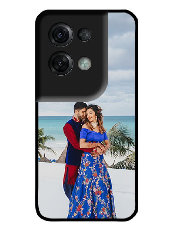 Custom Oppo Reno 8 Pro 5G Photo Printing on Glass Case - Upload Full Picture Design