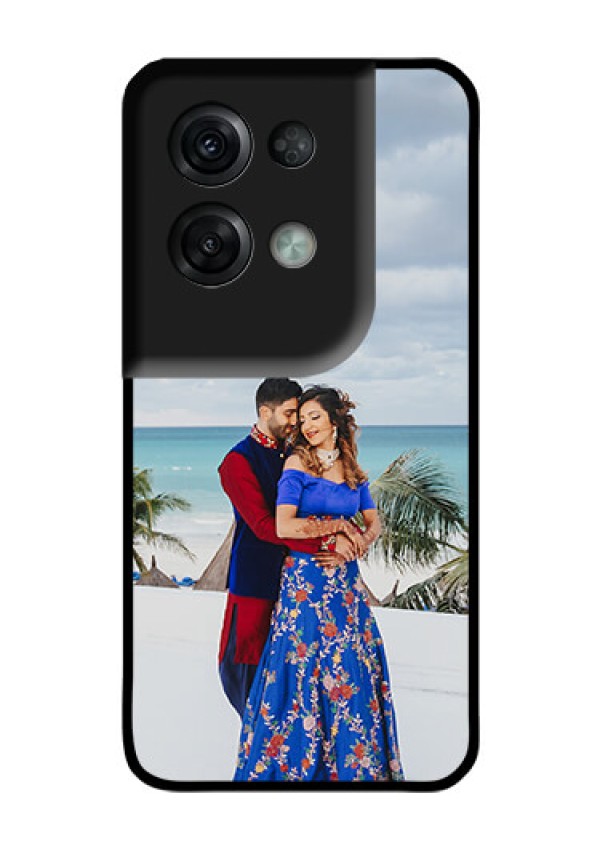 Oppo Reno 8 Pro 5G Photo Printing on Glass Case - Upload Full Picture Design