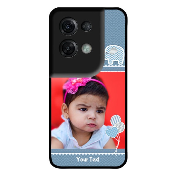 Oppo Reno 8 Pro 5G Photo Printing on Glass Case - with Kids Pattern Design Oppo Reno 8 Pro 5G Photo Printing on Glass Case - with Kids Pattern Design