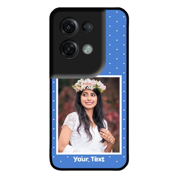 Oppo Reno 8 Pro 5G Photo Printing on Glass Case - Polka dots design