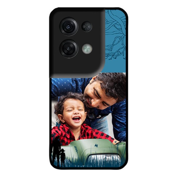 Oppo Reno 8 Pro 5G Custom Glass Mobile Case - Best dad design