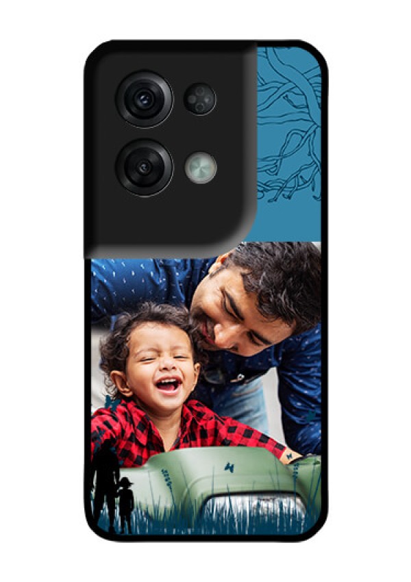Oppo Reno 8 Pro 5G Custom Glass Mobile Case - Best dad design