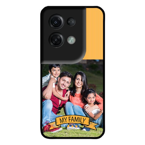 Oppo Reno 8 Pro 5G Custom Glass Phone Case - My Family Design