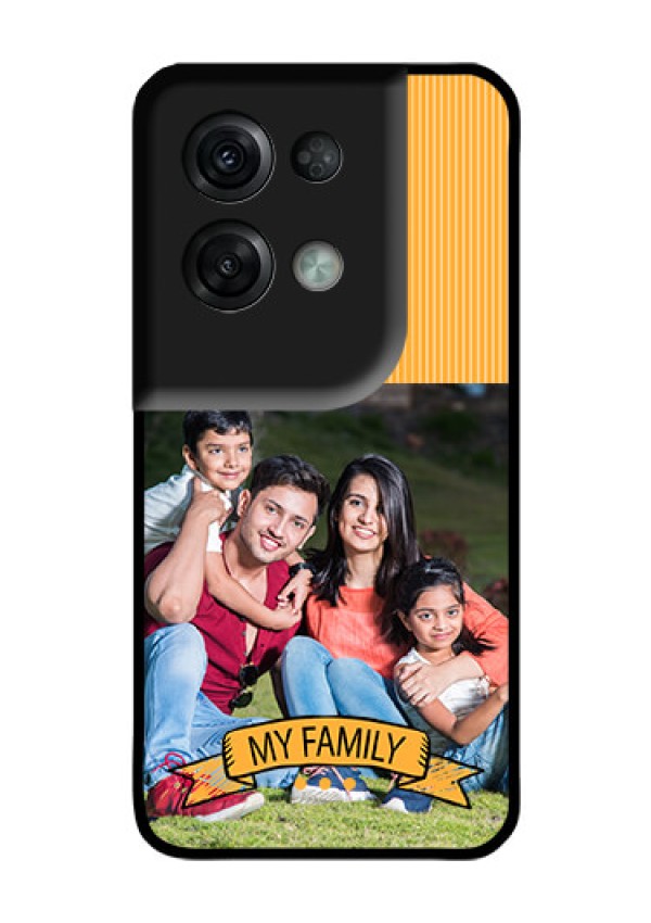 Oppo Reno 8 Pro 5G Custom Glass Phone Case - My Family Design