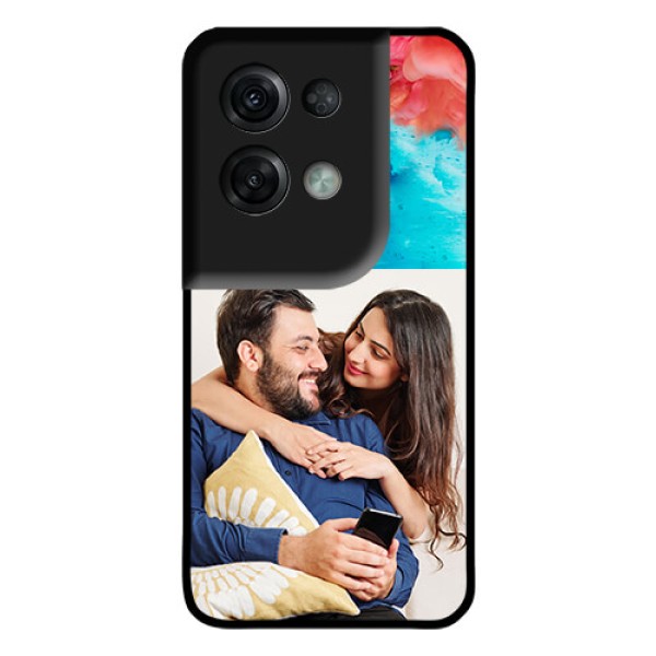 Oppo Reno 8 Pro 5G Custom Glass Mobile Case - Quote with Acrylic Painting Design Oppo Reno 8 Pro 5G Custom Glass Mobile Case - Quote with Acrylic Painting Design