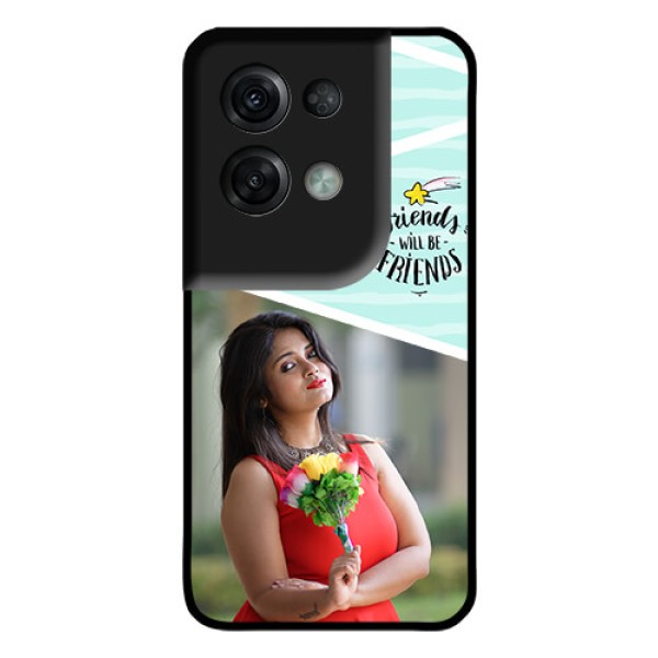 Oppo Reno 8 Pro 5G Custom Glass Phone Case - Friends Picture Icon Design