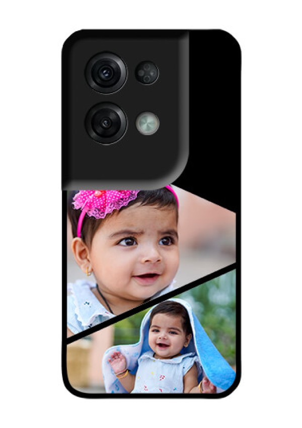 Oppo Reno 8 Pro 5G Custom Glass Phone Case - Semi Cut Design