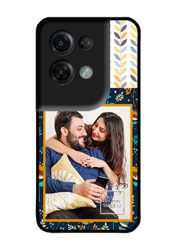 Oppo Reno 8 Pro 5G Custom Glass Mobile Case - Pattern Design