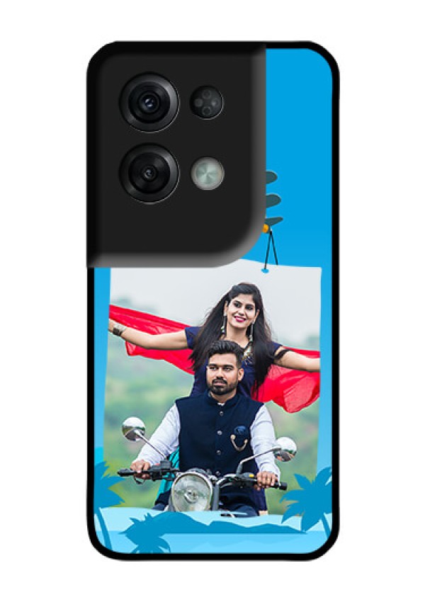 Oppo Reno 8 Pro 5G Custom Glass Mobile Case - Traveller Design
