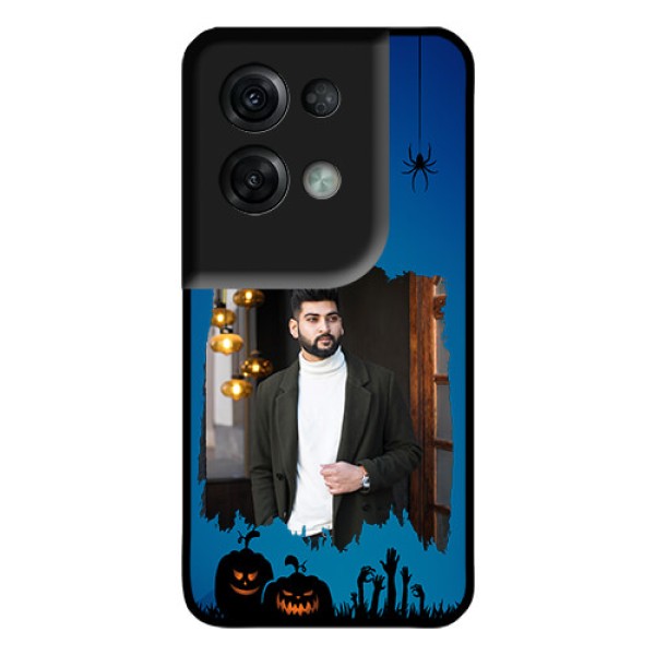 Oppo Reno 8 Pro 5G Photo Printing on Glass Case - with pro Halloween design