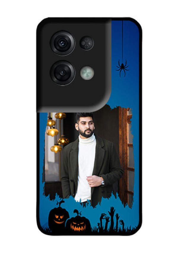 Oppo Reno 8 Pro 5G Photo Printing on Glass Case - with pro Halloween design