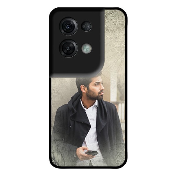 Oppo Reno 8 Pro 5G Custom Glass Phone Case - with vintage design