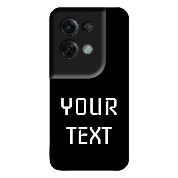 Oppo Reno 8 Pro 5G Your Name on Glass Phone Case