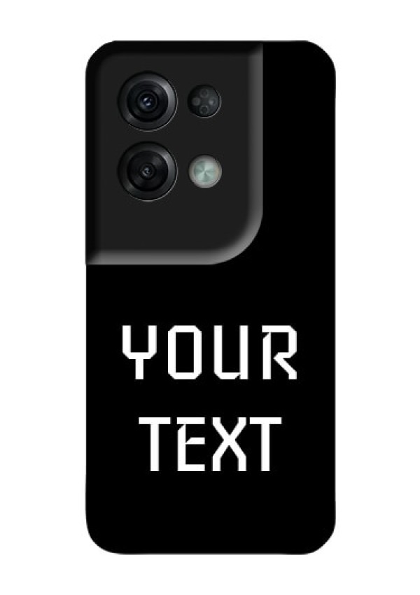 Oppo Reno 8 Pro 5G Your Name on Glass Phone Case