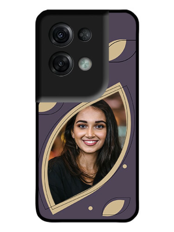 Custom Oppo Reno 8 Pro 5G Custom Glass Mobile Case - Falling Leaf Design