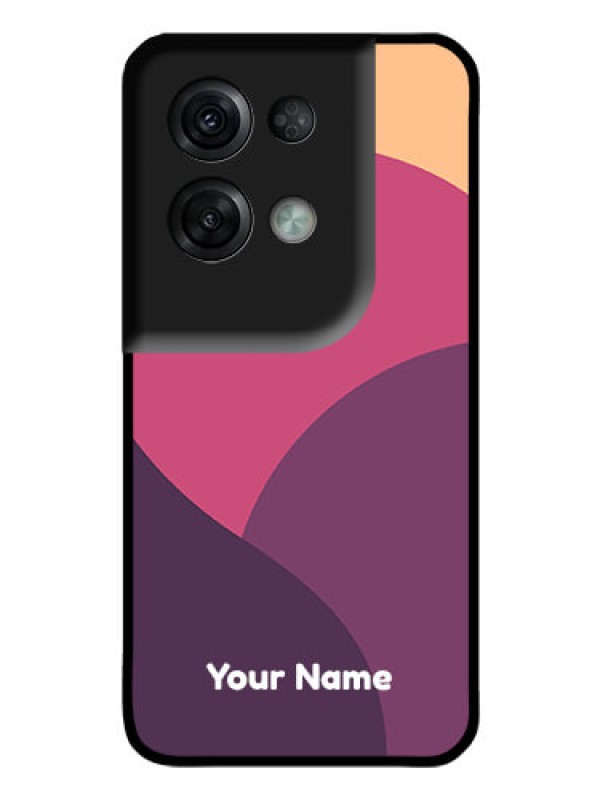 Custom Oppo Reno 8 Pro 5G Custom Glass Phone Case - Mixed Multi-colour abstract art Design