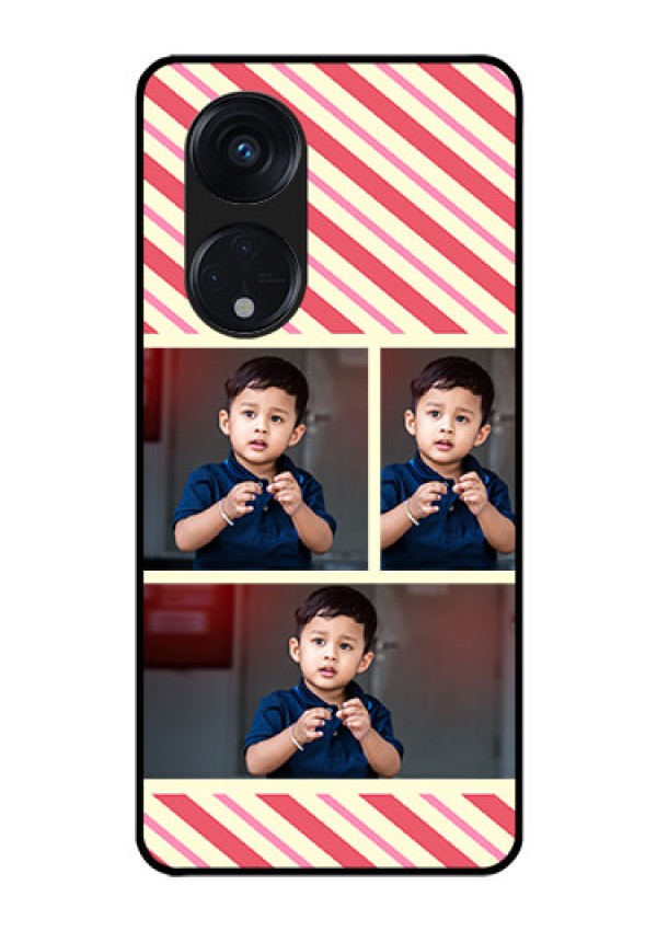 Oppo Reno 8T 5G Personalized Glass Phone Case - Picture Upload Mobile Case Design