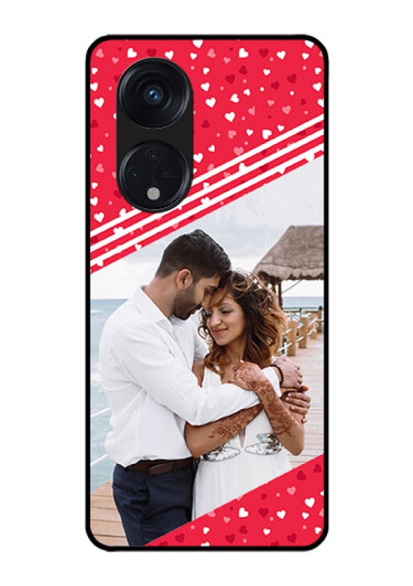 Oppo Reno 8T 5G Custom Glass Mobile Case - Valentines Gift Design