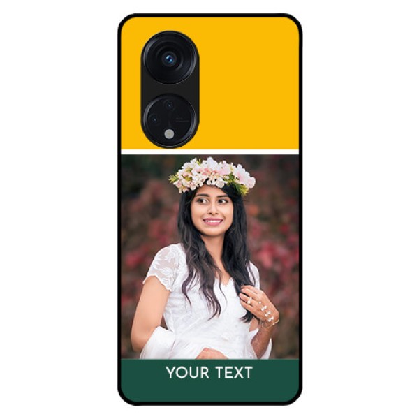 Oppo Reno 8T 5G Photo Printing on Glass Case - Love You Design