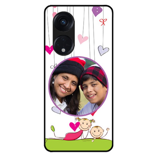 Oppo Reno 8T 5G Photo Printing on Glass Case - Cute Kids Phone Case Design Oppo Reno 8T 5G Photo Printing on Glass Case - Cute Kids Phone Case Design