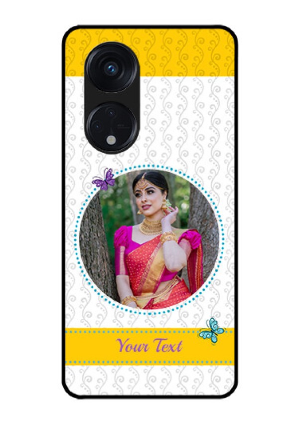 Oppo Reno 8T 5G Custom Glass Mobile Case - Girls Premium Case Design