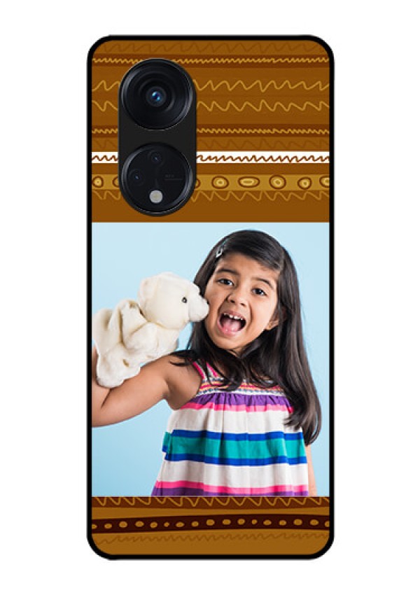 Oppo Reno 8T 5G Custom Glass Phone Case - Friends Picture Upload Design