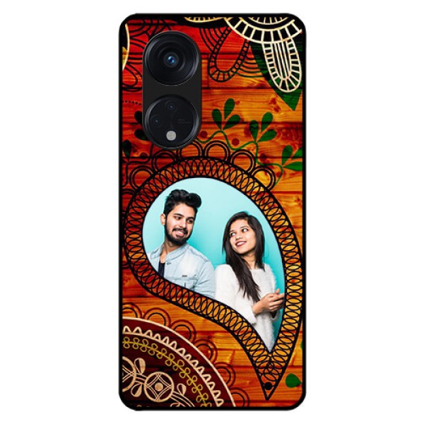 Oppo Reno 8T 5G Personalized Glass Phone Case - Abstract Colorful Design Oppo Reno 8T 5G Personalized Glass Phone Case - Abstract Colorful Design