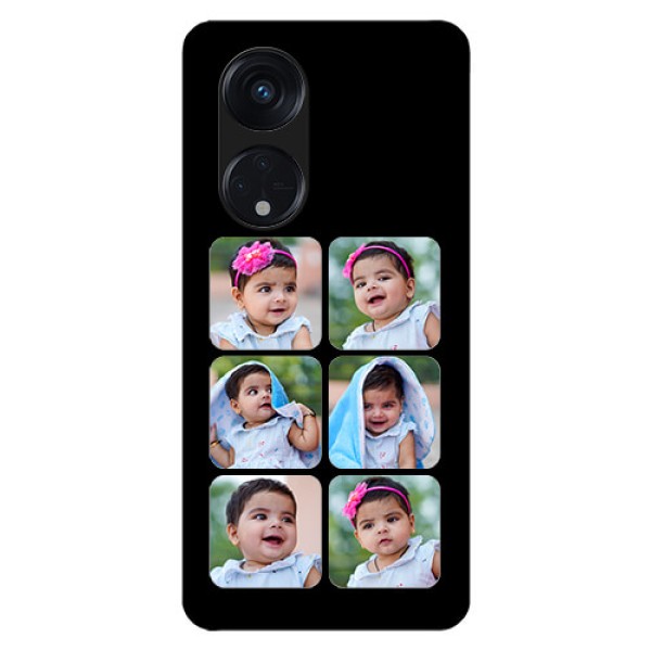 Oppo Reno 8T 5G Photo Printing on Glass Case - Multiple Pictures Design Oppo Reno 8T 5G Photo Printing on Glass Case - Multiple Pictures Design