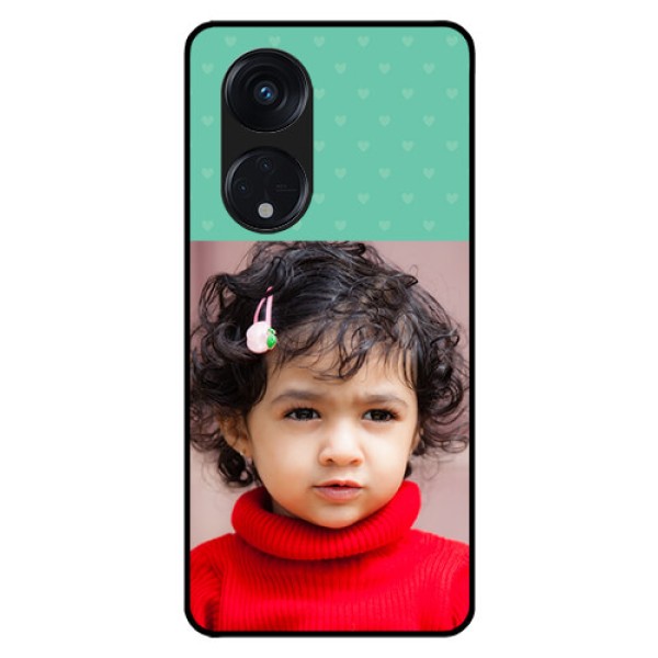 Oppo Reno 8T 5G Custom Glass Phone Case - Lovers Picture Design
