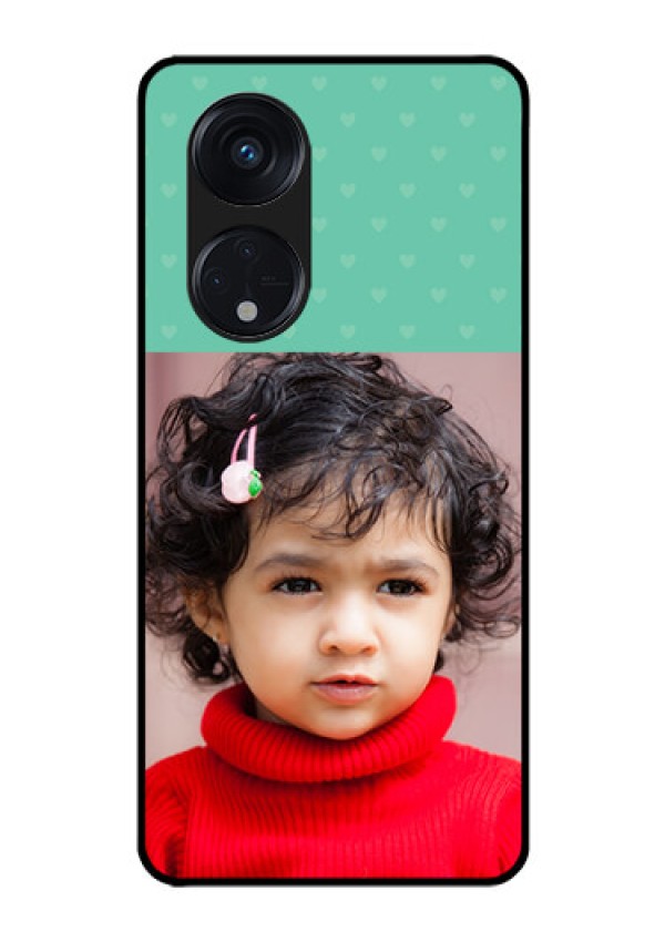 Oppo Reno 8T 5G Custom Glass Phone Case - Lovers Picture Design