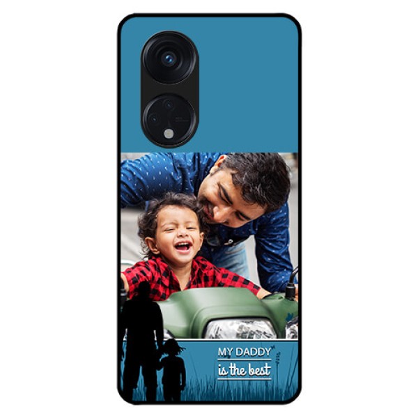 Oppo Reno 8T 5G Custom Glass Mobile Case - Best dad design