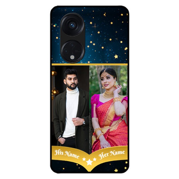 Oppo Reno 8T 5G Custom Glass Phone Case - Galaxy Stars Backdrop Design Oppo Reno 8T 5G Custom Glass Phone Case - Galaxy Stars Backdrop Design