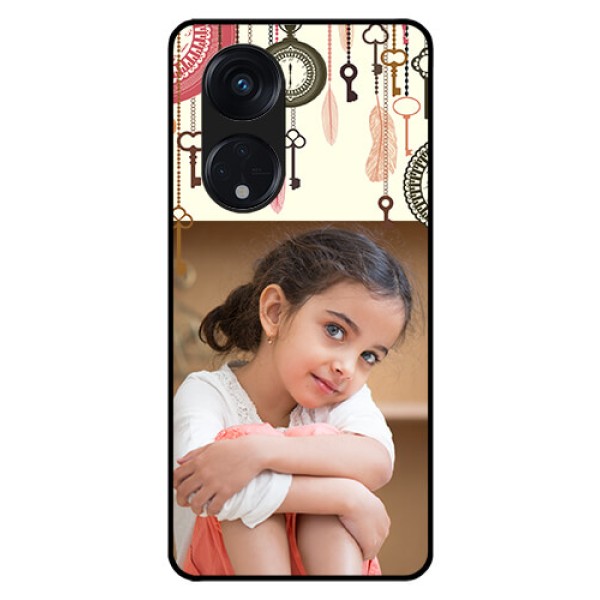 Oppo Reno 8T 5G Custom Glass Mobile Case - Boho Style Design