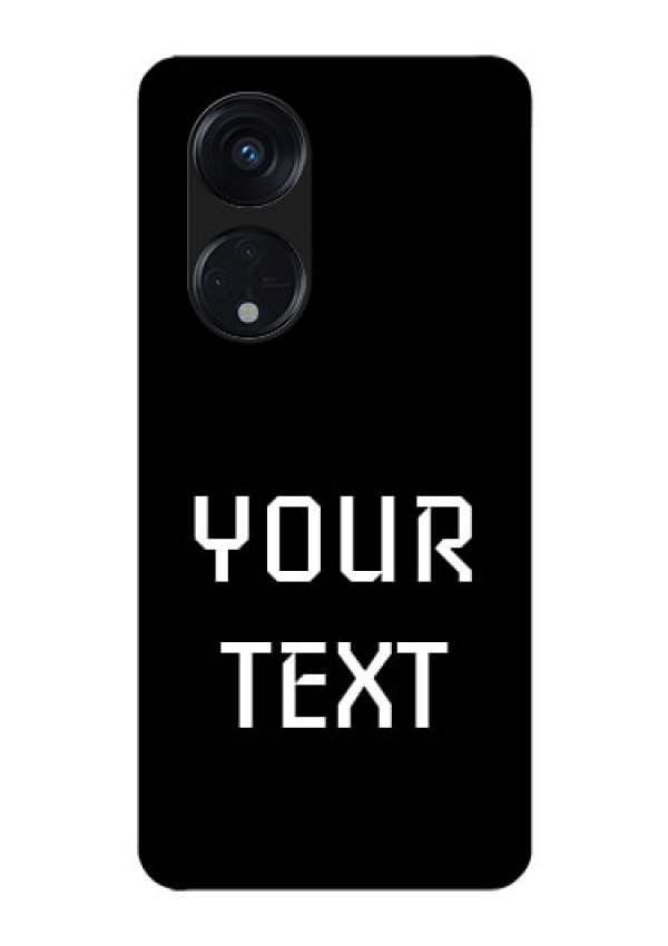 Oppo Reno 8T 5G Your Name on Glass Phone Case