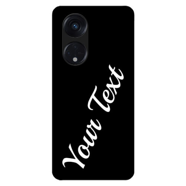 Oppo Reno 8T 5G Custom Glass Mobile Cover with Your Name