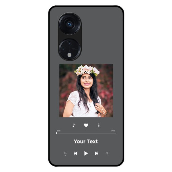 Oppo Reno 8T 5G Custom Glass Mobile Case - Play The Music Design