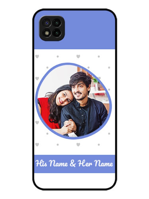 Custom Poco C3 Photo Printing on Glass Case - Premium Case Design