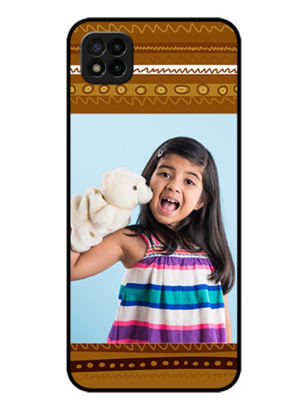 Custom Poco C3 Custom Glass Phone Case - Friends Picture Upload Design