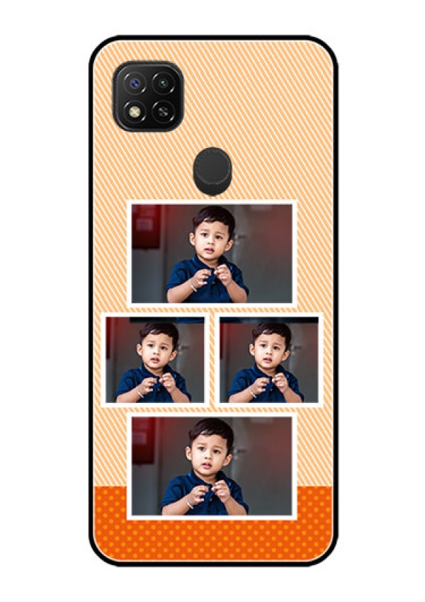 Poco C31 Photo Printing on Glass Case - Bulk Photos Upload Design