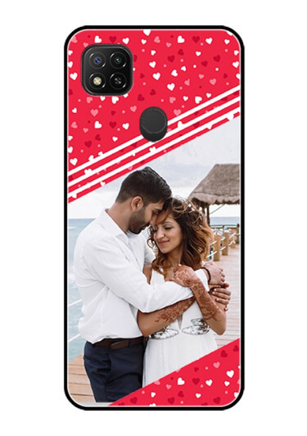 Poco C31 Custom Glass Mobile Case - Valentines Gift Design