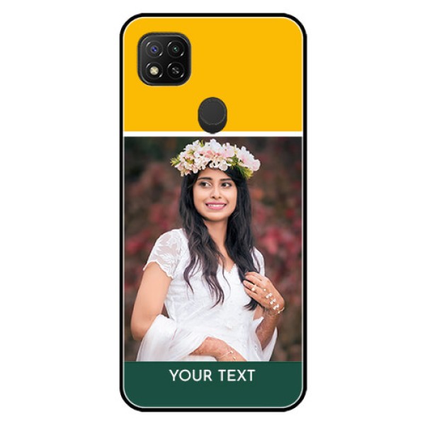 Poco C31 Photo Printing on Glass Case - Love You Design