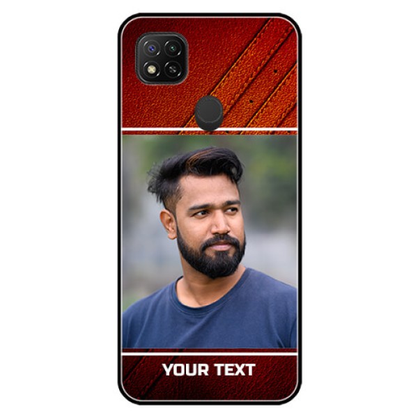 Poco C31 Personalized Glass Phone Case - Leather Phone Case Design Poco C31 Personalized Glass Phone Case - Leather Phone Case Design
