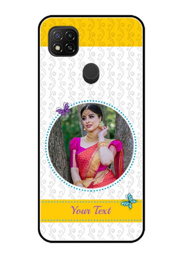 Poco C31 Custom Glass Mobile Case - Girls Premium Case Design