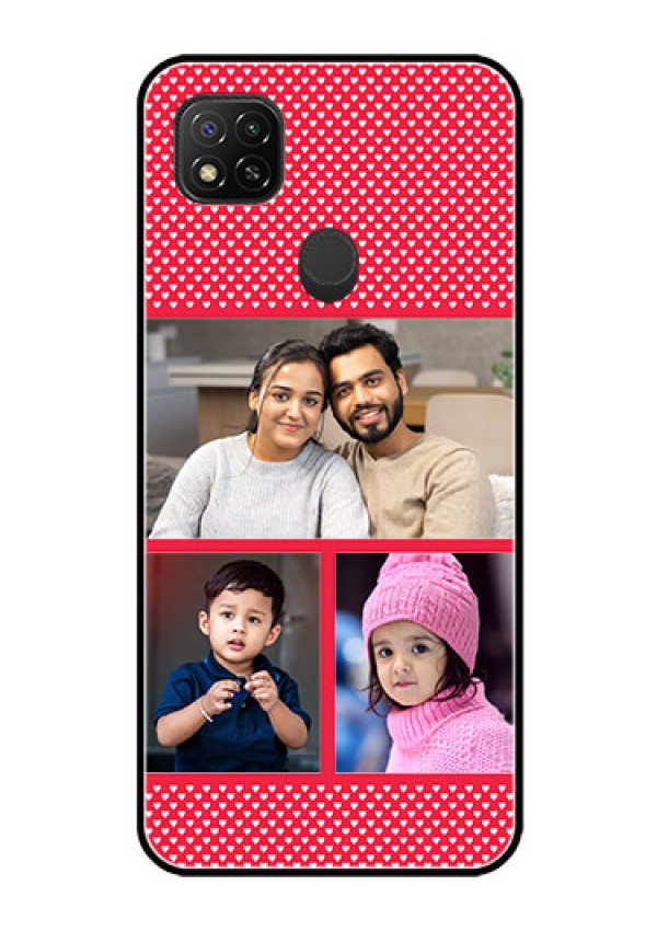 Poco C31 Personalized Glass Phone Case - Bulk Pic Upload Design
