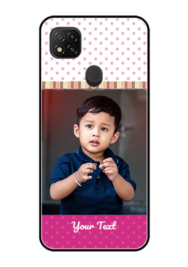 Poco C31 Photo Printing on Glass Case - Cute Girls Cover Design