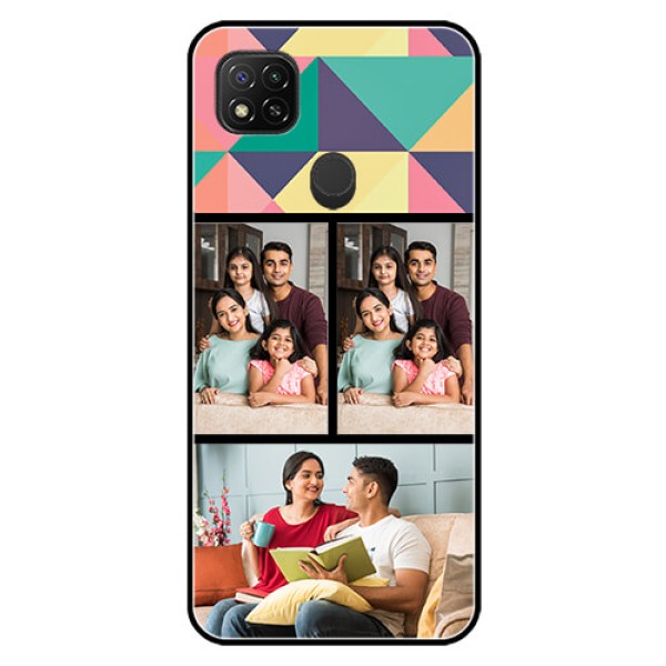 Poco C31 Custom Glass Phone Case - Bulk Pic Upload Design